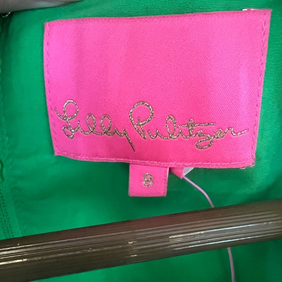Lilly Pulitzer Women’s Celiana Sprout Green Dress Size 8 - Picture 6 of 9